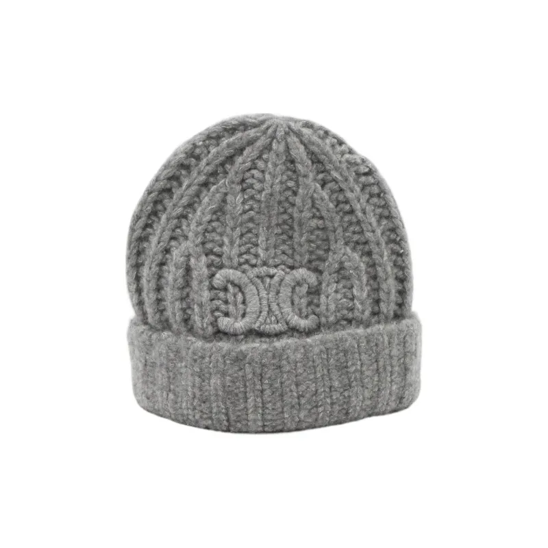 CELINE Triomphe Knit Beanie-0