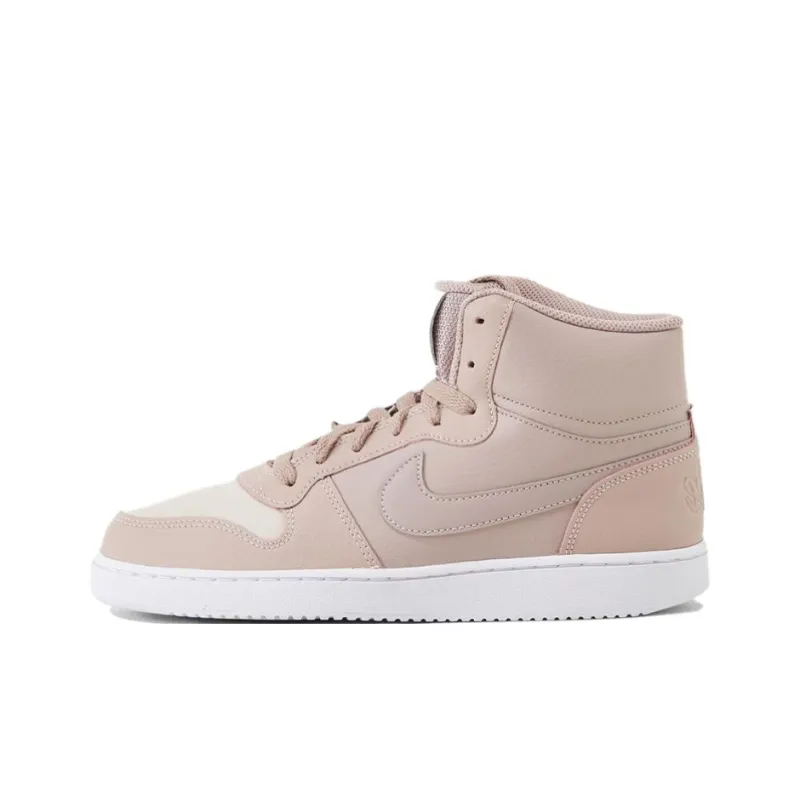 Nike Ebernon Mid Top Sneakers Pink Women's-0