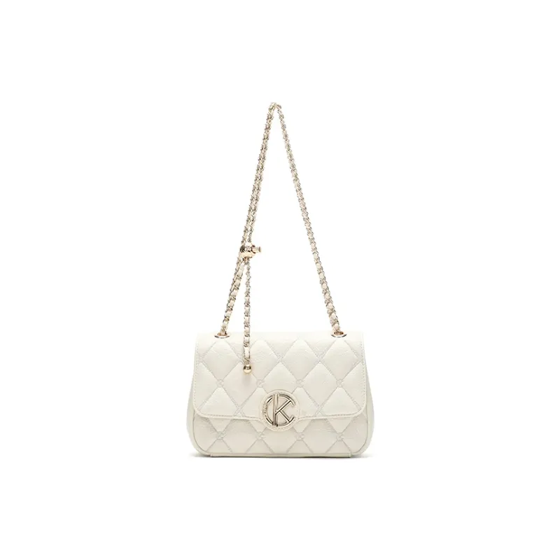 BETTINA VIVIAN PU Crossbody Bag Regular Women's Ecru-1