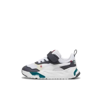 PUMA Trinity Anti Slip Wear Resistant Low Top Kids' Running Shoes White Kids'