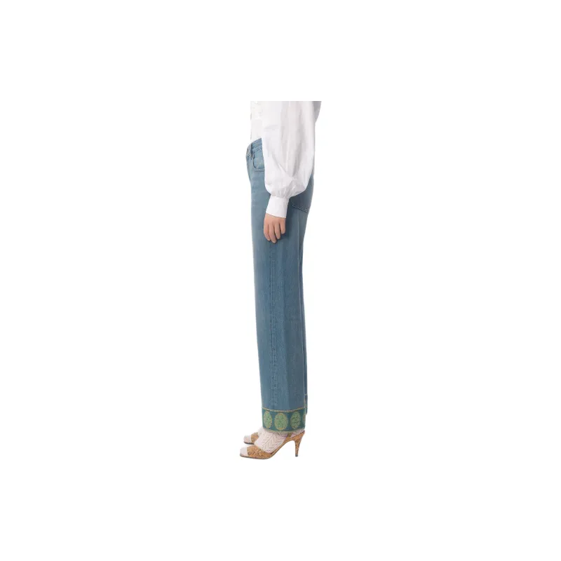 Valentino Denim Jeans 'Medium Blue'-4