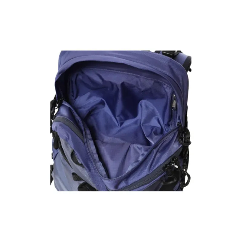 THE NORTH FACE Elastic Nylon Backpack Unisex Blue-3