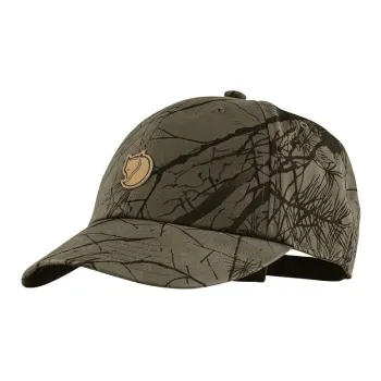 Fjallraven Polyester Cotton Baseball Caps Unisex Olive/Camo Green/Orange