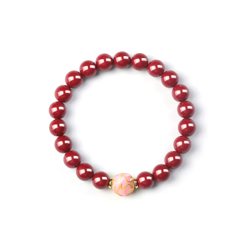 EADDA JEWELRY Cinnabar Bracelets Unisex-22