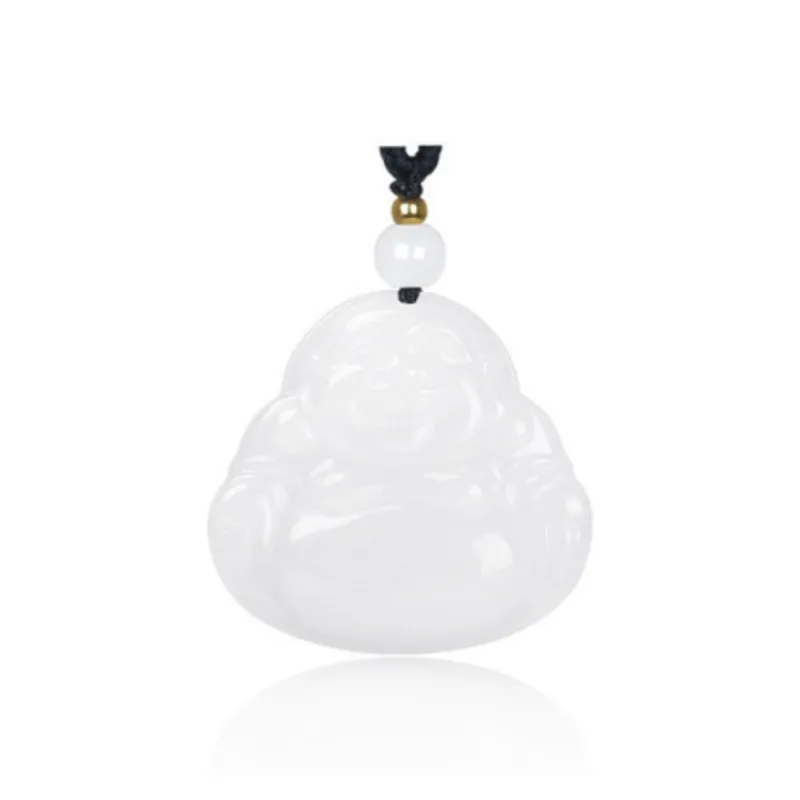 BYTHERE Hetian Jade Pendants White Jade Unisex-5
