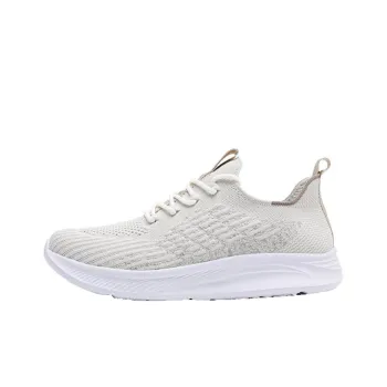 FIRS Anti Slip And Wear Resistant Breathable Low Top Casual Shoes Men's Beige