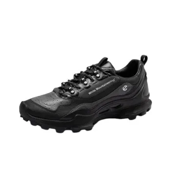 White Mountaineering x Ecco Capsule Collection Anti Slip Wear Resistant Low Top Outdoor Shoes Women's Black