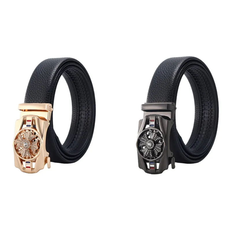 JW Cow Leather Belts Men's 3.8cm-13