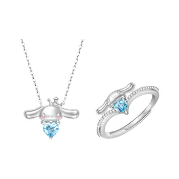 TIDECOLOR Yugui Dog S925 Silver Necklaces Women's Silver