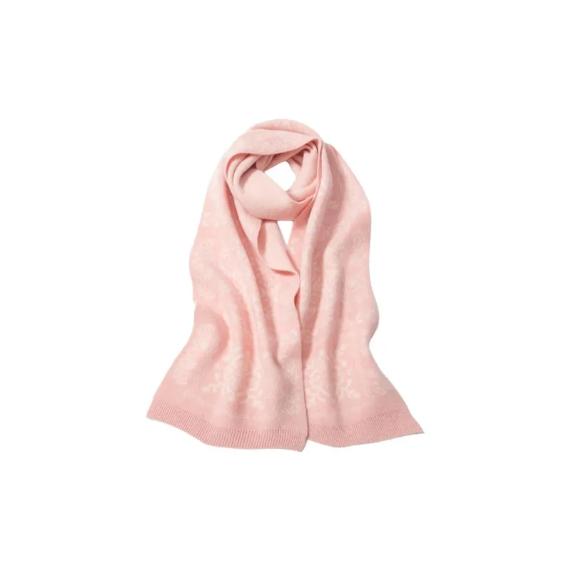H YXIANG Wool Knit Scarves Women's-9