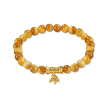 Jingleo Tiger's Eye Stone Bracelets Women's