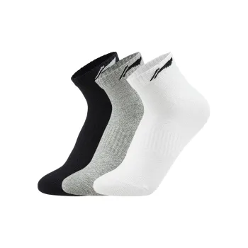 LiNing Fitness Series Ankle Socks Unisex 3 Pack