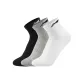 3 Pack (Black+White+Gray)