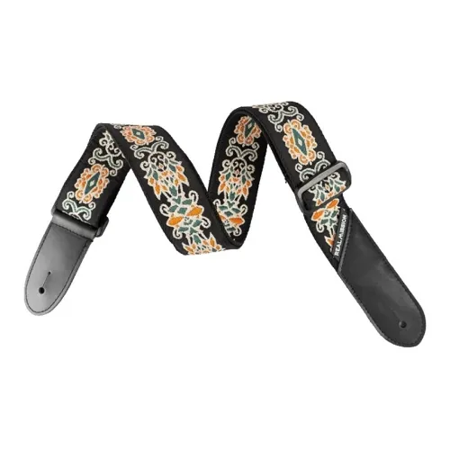 REAL MISSION R .M Apollo's Stride Guitar Bib & Brace Fabric Material Embroidered Pattern Guitar Accessories