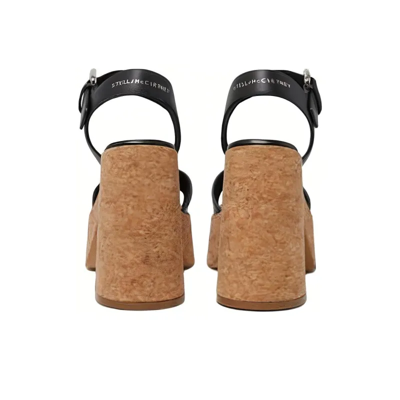 Stella McCartney Skyla Buckled Platform Sandals Women's-3