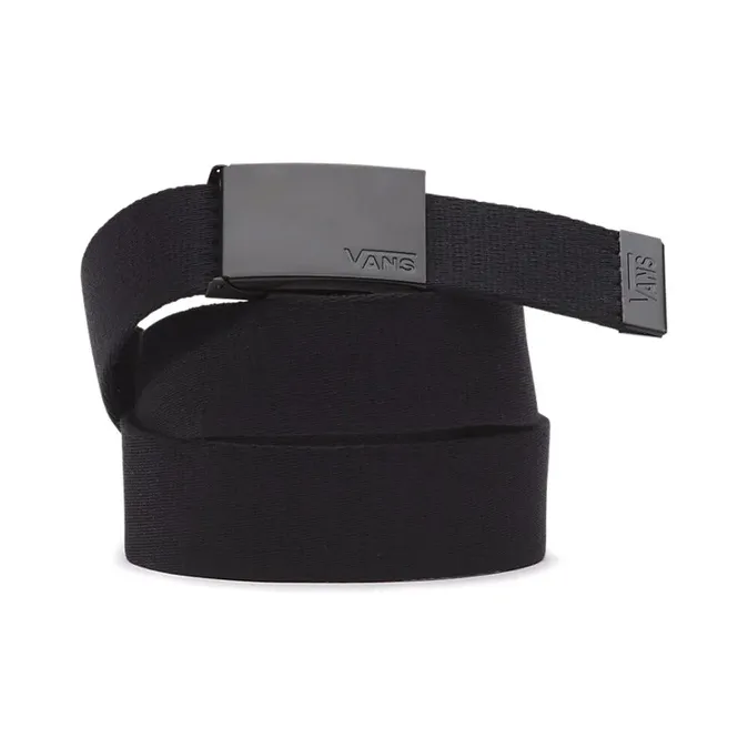 Vans Polyester Leather Belts Unisex Black --1
