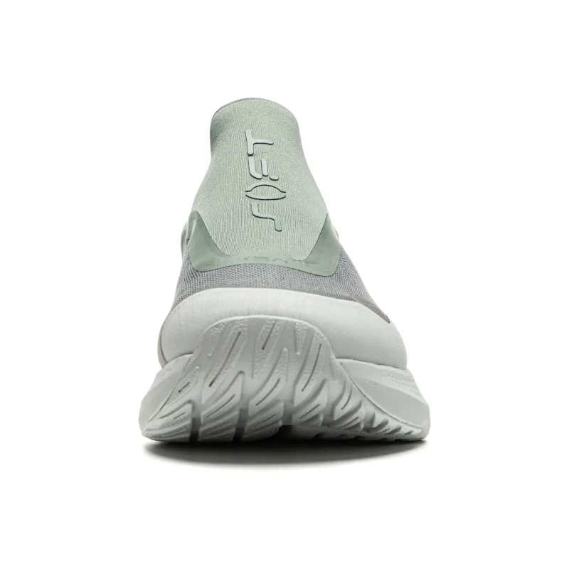 LiNing SOFT GO Anti Slip Wear Resistant Low Top Casual Shoes Men's Gray Green-4