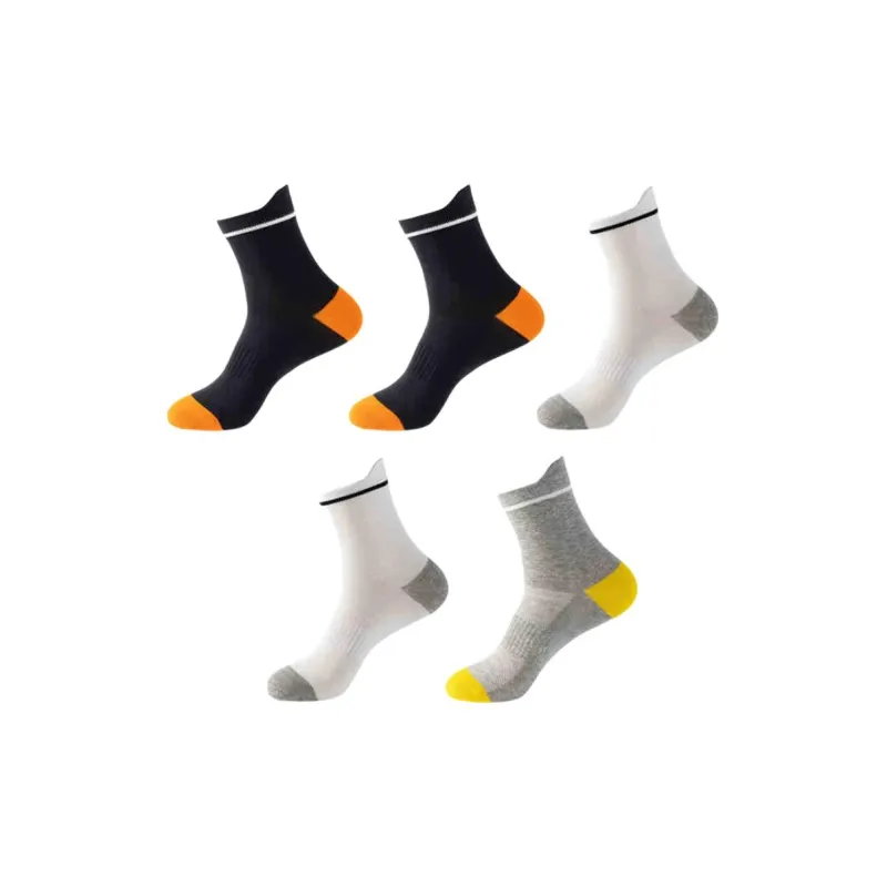 Ordifen Mid Calf Socks Men's 5 Pack-2