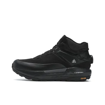 FILA BOA EXPLORER 2 Slip Resistant High Top Running Shoes Men's Black