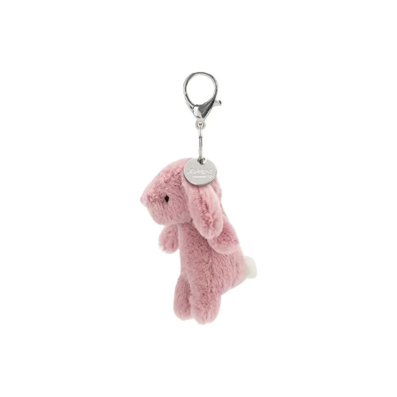 JELLYCAT Bashful Bunny Tulip Bag Charm-1