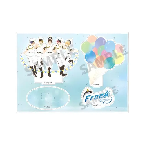 Gu Niang Free! Sailor Party Men's Swim Club Acrylic Stands