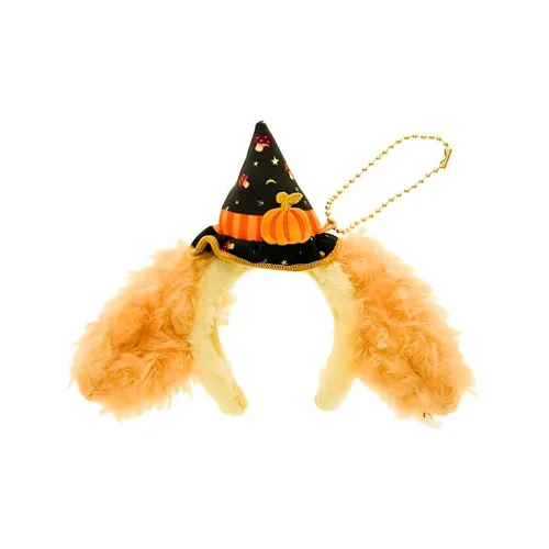 Disney CookieAnn Halloween Keychain Dolls Plush Pendant Small Size Tall Hong Kong Disney