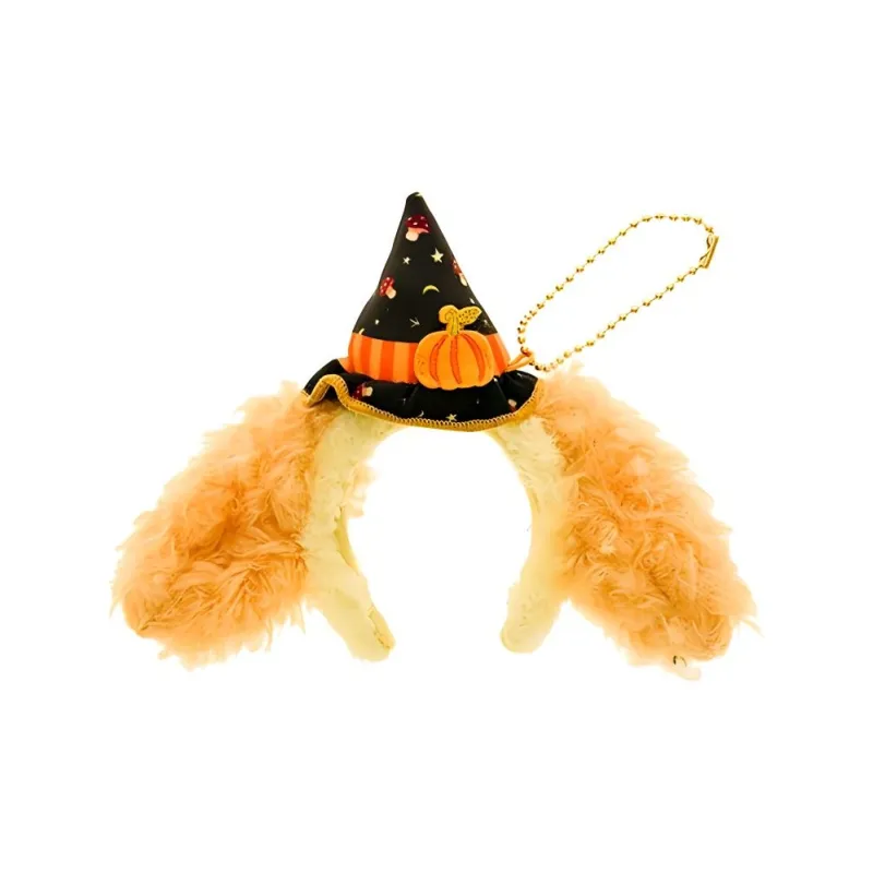 Disney CookieAnn Halloween Keychain Dolls Plush Pendant Small Size Tall Hong Kong Disney-0