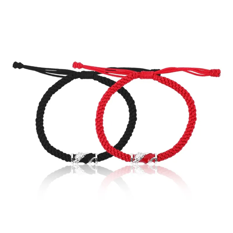FOREVER MELODY 925 Sterling Silver Rope Bracelets Unisex-0