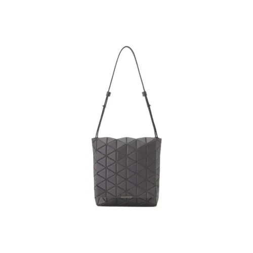 ISSEY MIYAKE Artificial Leather tote BAOBAO Bag Shopping Bag Crossbody Bag Shoulder Bag Women's Dark Gray
