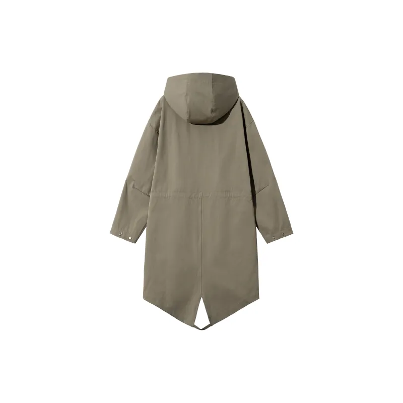 JUNGLE PANDA Trench Coat Unisex-1
