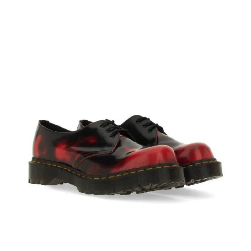 Dr. Martens 1461 Bex Black Red-2
