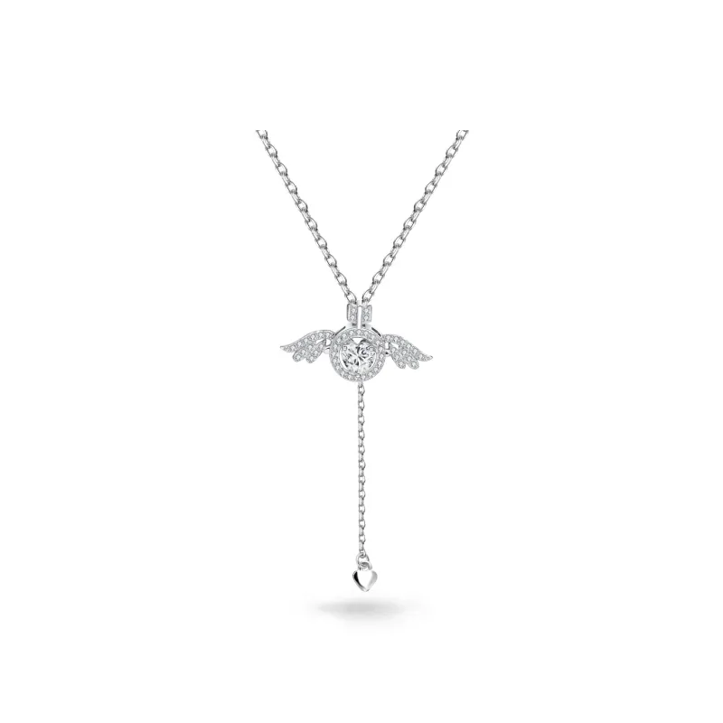 MAGICPOLE 925 Sterling Silver, Synthetic Cubic Zirconia Necklaces Women's Silver, Gift Bestie-0