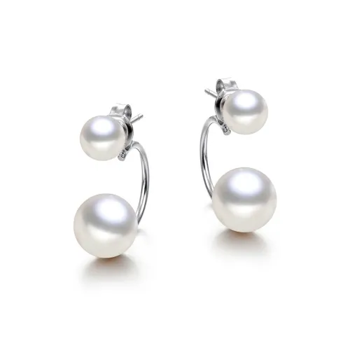 KING SIZE JEWELRY Freshwater Pearl Earrings Women's