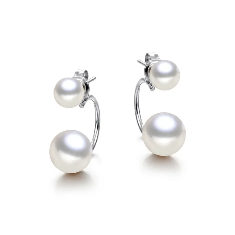 KING SIZE JEWELRY Freshwater Pearl Earrings Women's-0