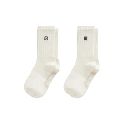 TOTEME Mid-Calf Socks Women's 1 Pack White