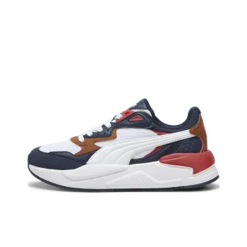 PUMA X-Ray Speed Anti-Slip Wear-Resistant Low-Top Kids' Running Shoes White Black Teenagers