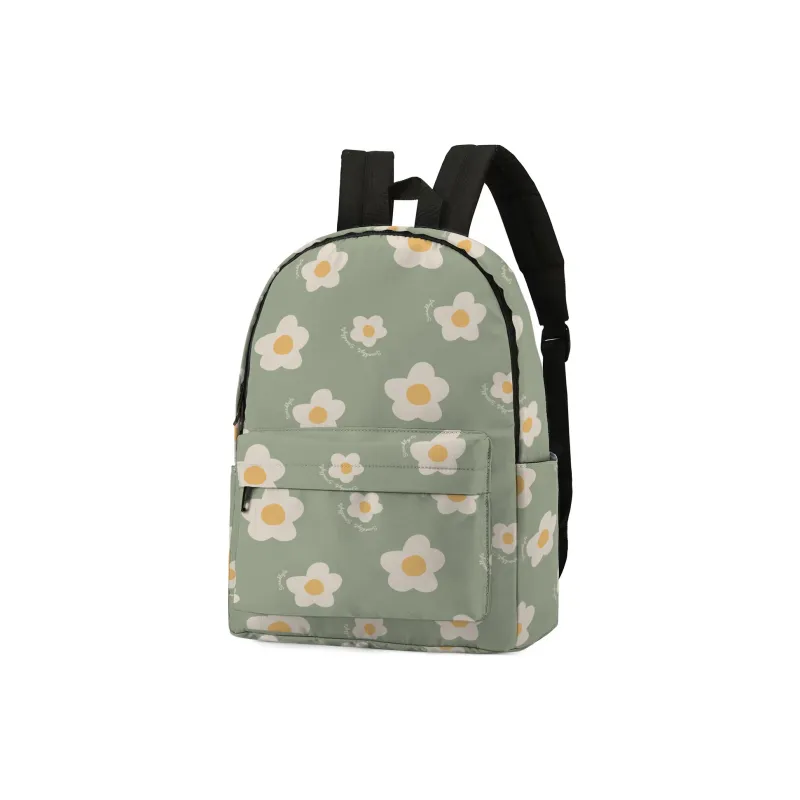 ONRF SOUNDBYTE Polyester Backpack Laptop Bag Unisex White-48