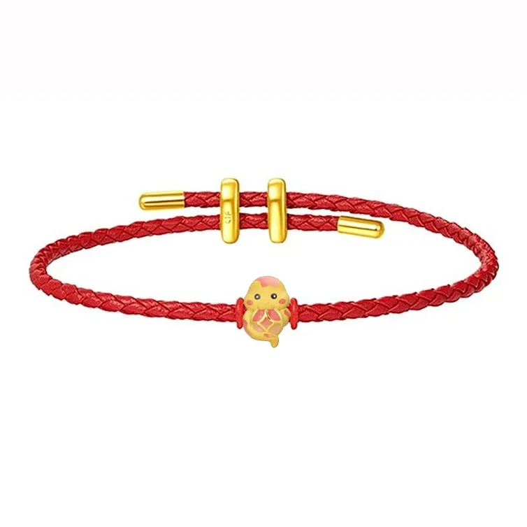 Zhongzhao jewelry Gold Bracelet Unisex-0