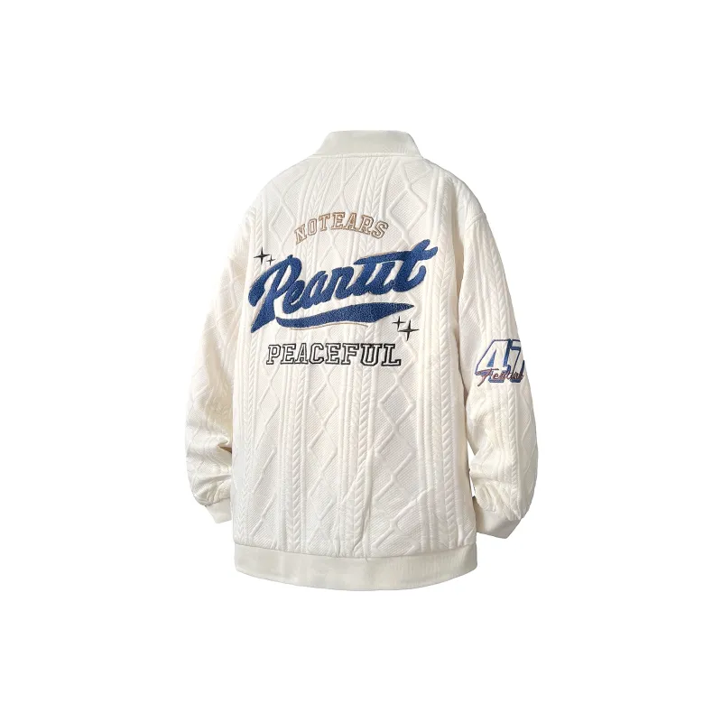 No Tears Baseball Jacket Unisex-3