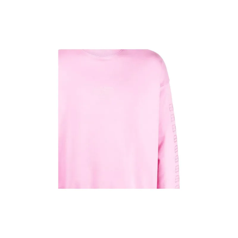 Balenciaga Bb Paris Icon Oversized Sweatshirt Pink-5