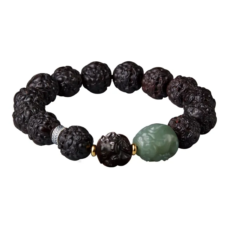 Yi Mingju Rosewood Bracelets Unisex-5