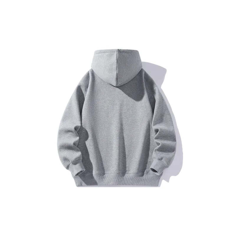 ZMOH Fleece Lined Hoodie Unisex Couple's-17