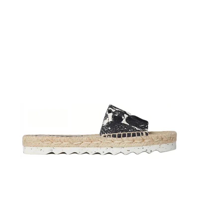 Stella McCartney Gaia Moth Slip-On Espadrille Slides Women's-1
