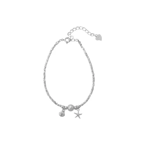 Heart Grass S925 Silver Bracelets Women's