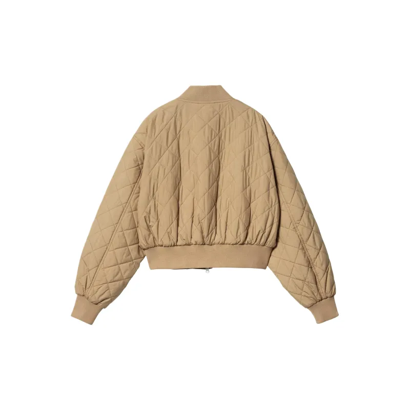 Carhartt WIP FW24 W' Selma Liner Jacket Women's Peanut Butter Color-1