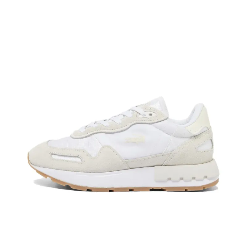 LACOSTE Partner 70S Slip Resistant Low Top Casual Shoes Women's White Beige-0