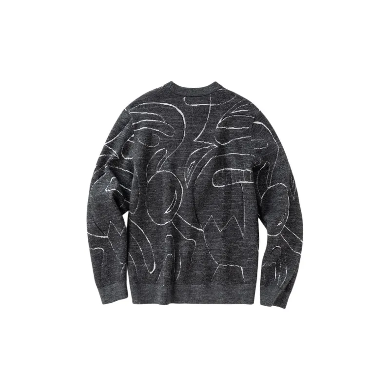 Mr.Bu Sweater Men's Galaxy Gray-1
