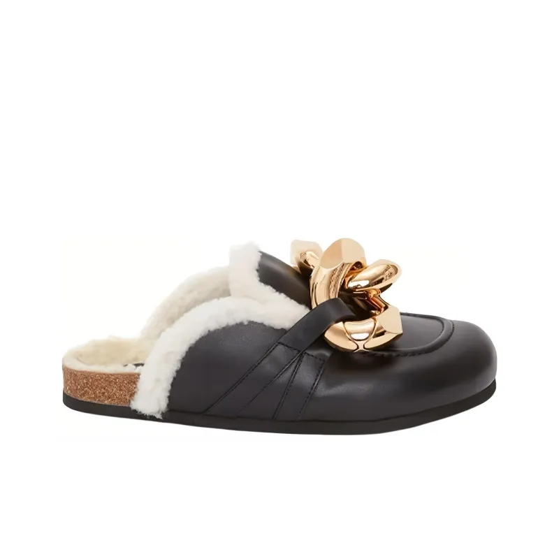JW Anderson Casual Single Shoes Men's Black-1