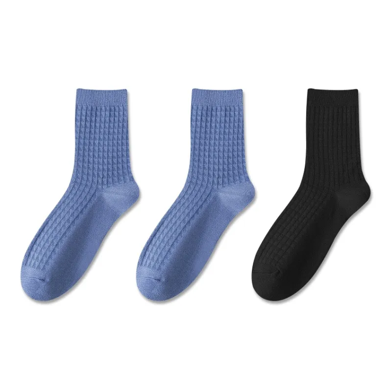 Miguel Mid Calf Socks Men's Combo Set-8
