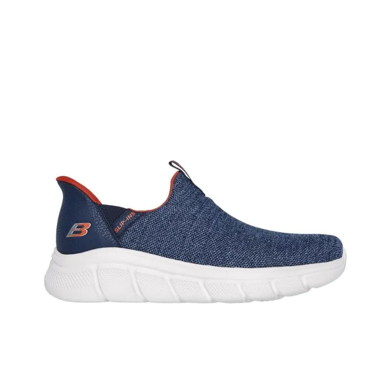 Skechers Slip Ins Anti Slip Wear Resistant Low Top Casual Shoes Men's Marine Blue-1